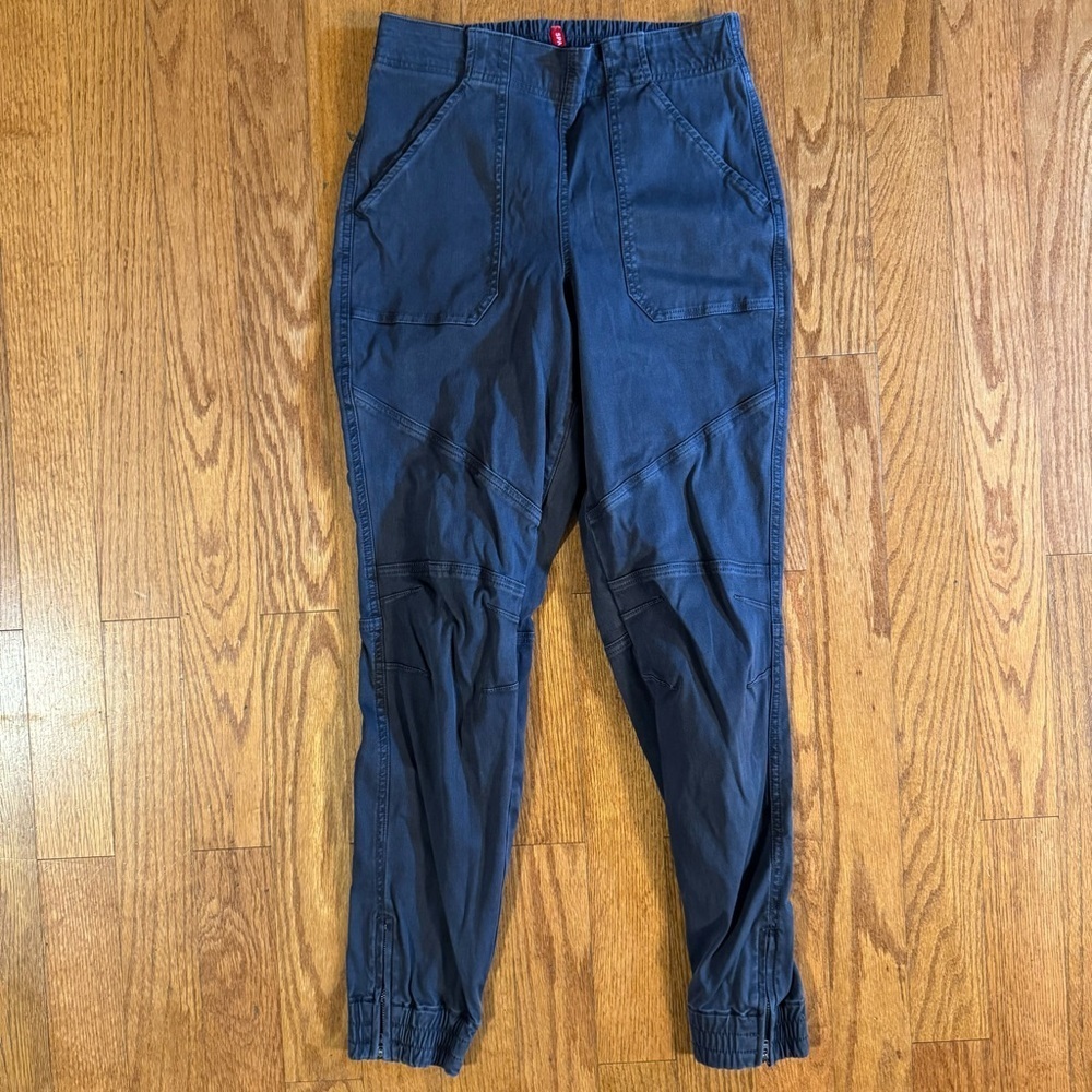 SPANX Blue Cargo Pants Women’s Size M